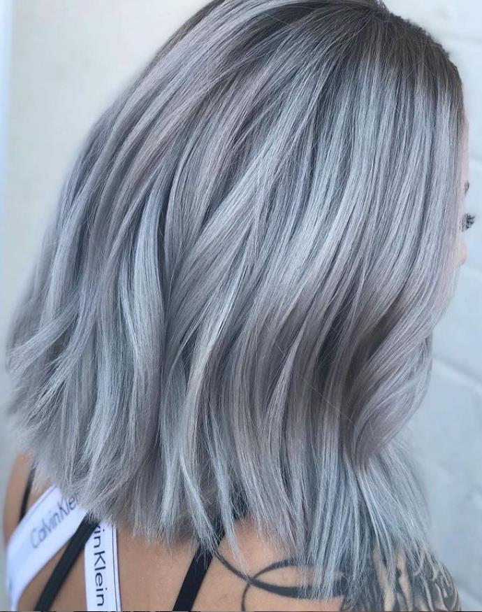 white short hair for the summer 2021