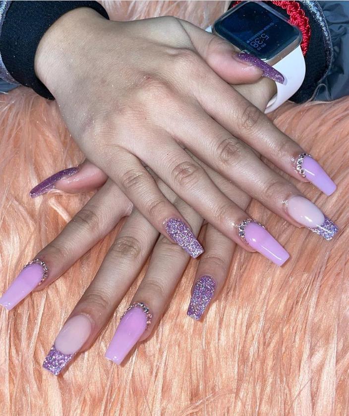 37 Awesome French Tip Long Nails to Bring fashion to Your Manicure