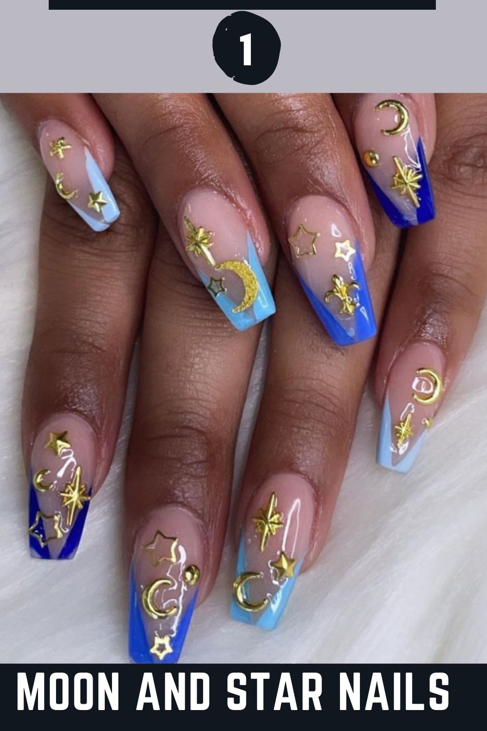 Dreamy Moon and Star Nails Art Designs With Lots of Tutorials and Ideas