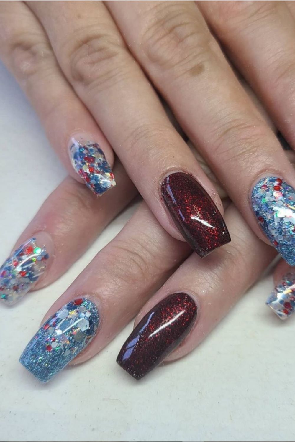 4th of July nails for the development day make your summer nails