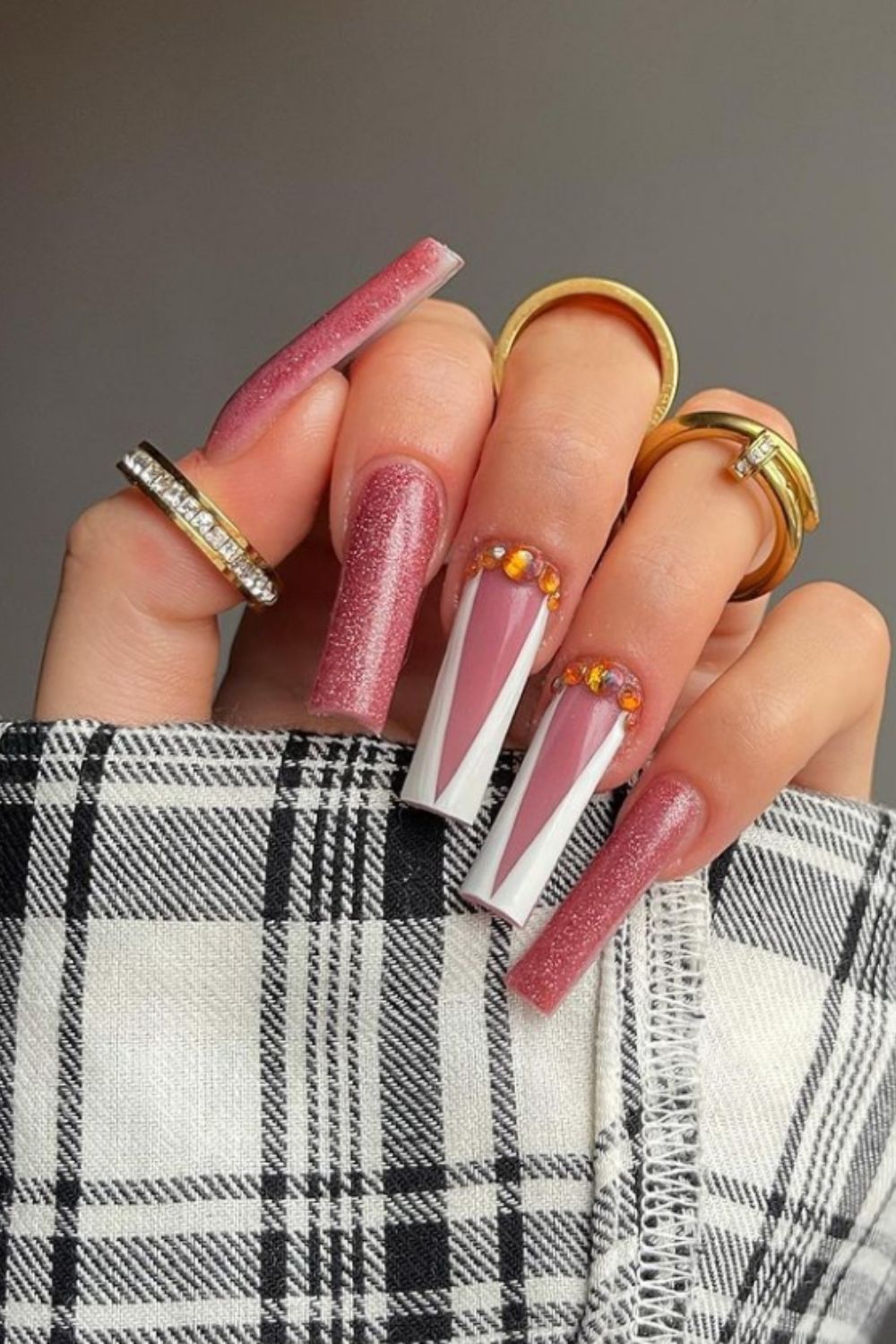 Gel coffin nail designs for summer