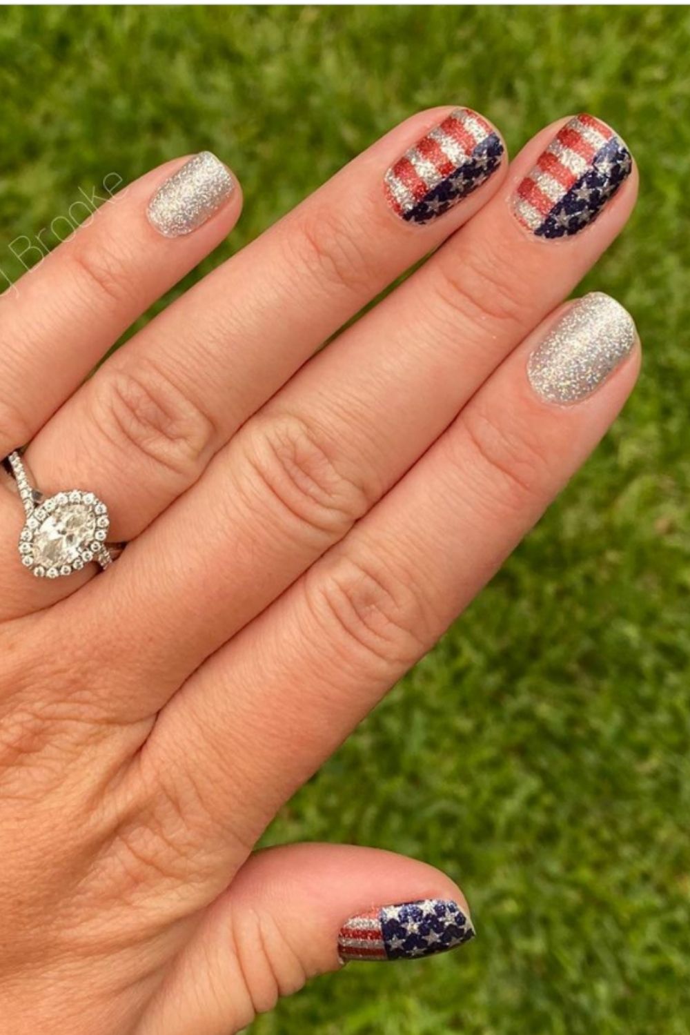 4th of July nails for the development day make your summer nails