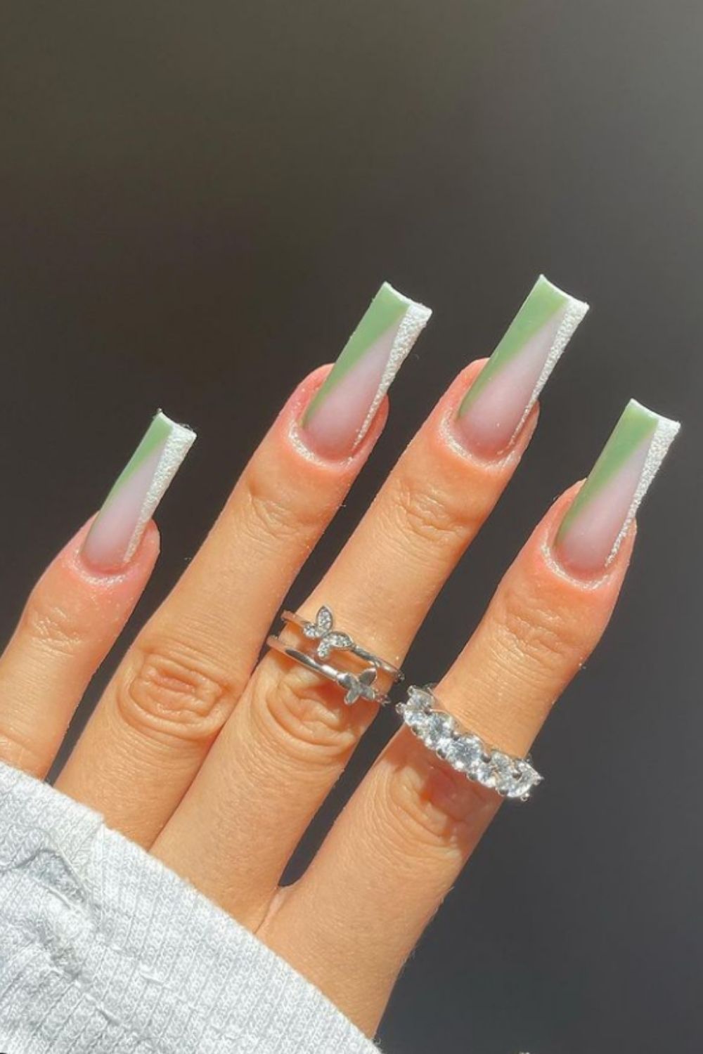 Gel coffin nail designs for summer