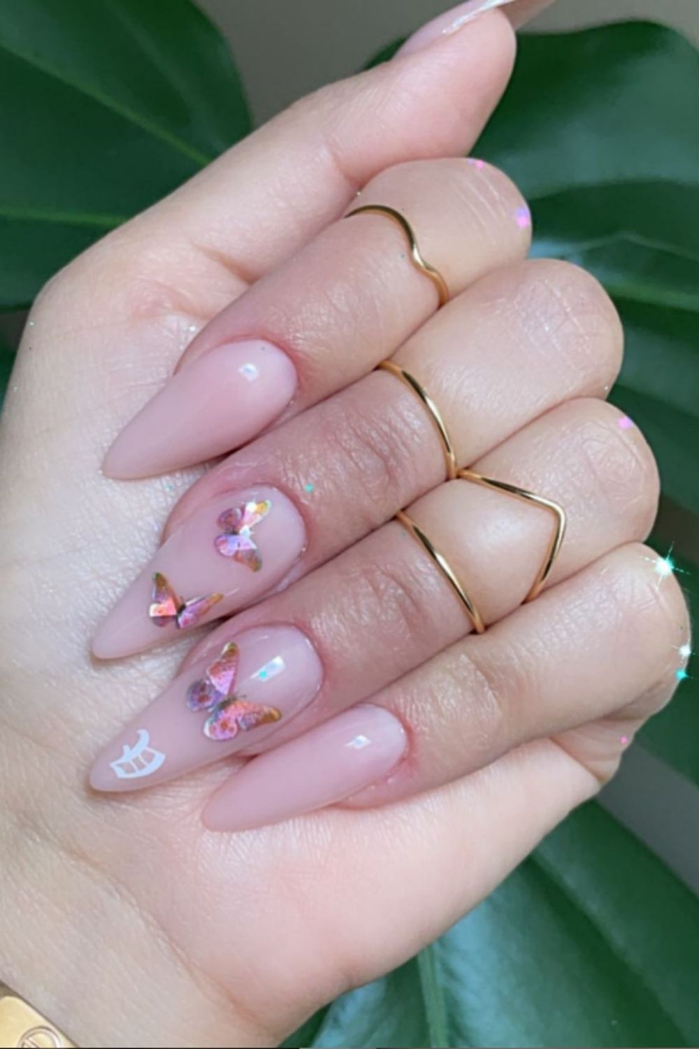 35+ Summer trend of nude almond nails for your new nails ideas 