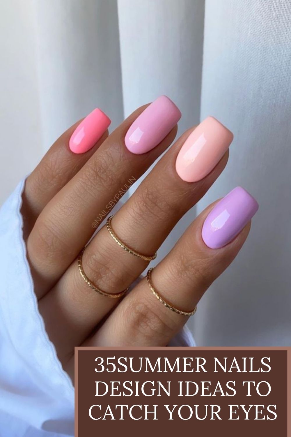 35 Pretty summer nail designs 2021