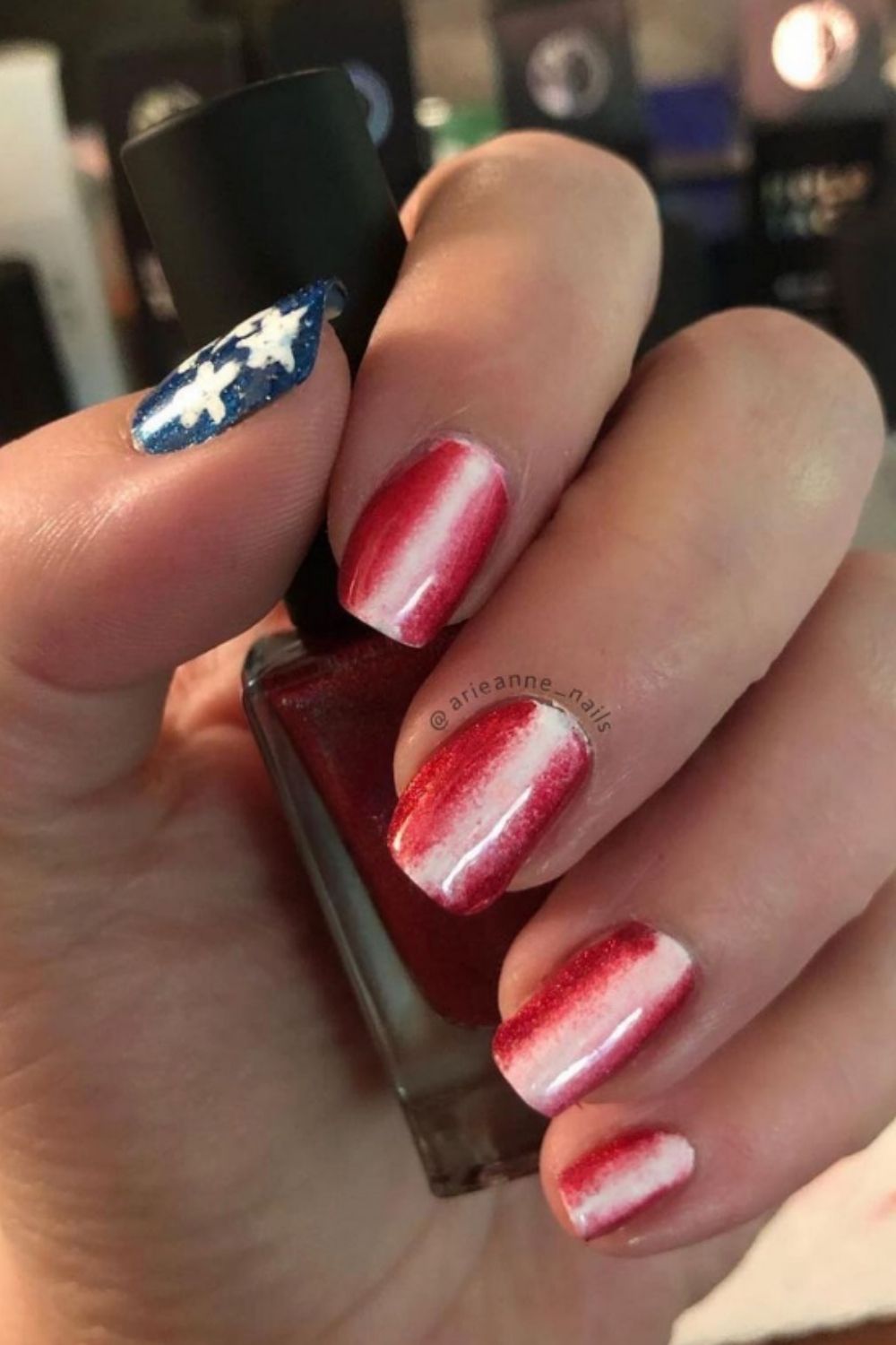 4th of July nails for the development day make your summer nails