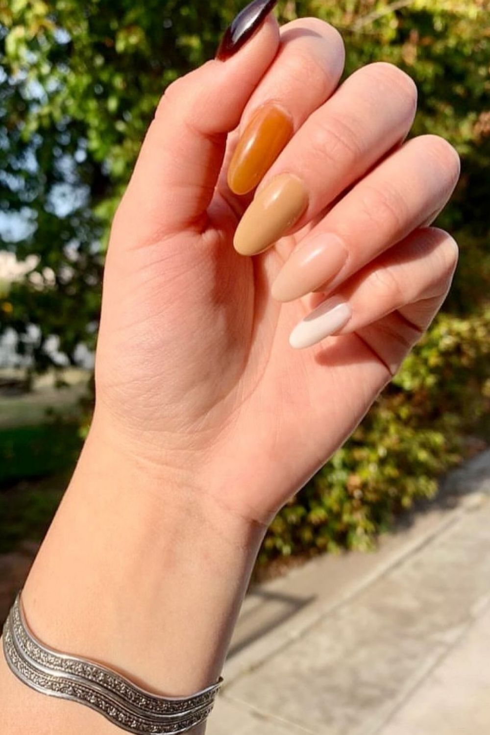 35+ Summer trend of nude almond nails for your new nails ideas 