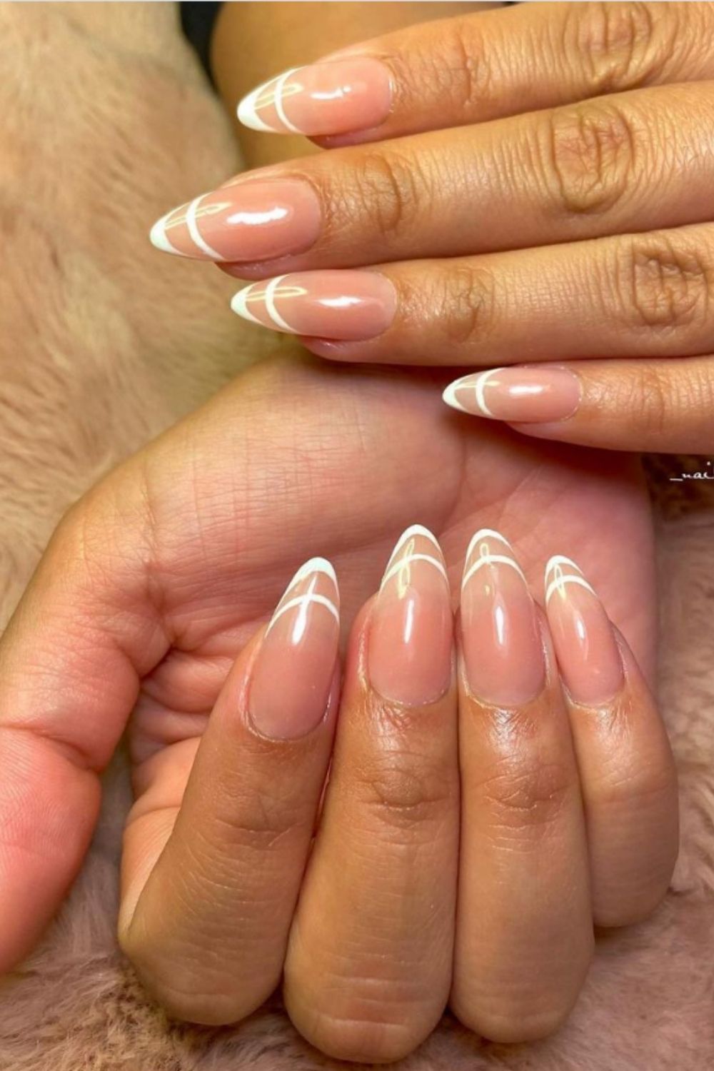 35+ Summer trend of nude almond nails for your new nails ideas 