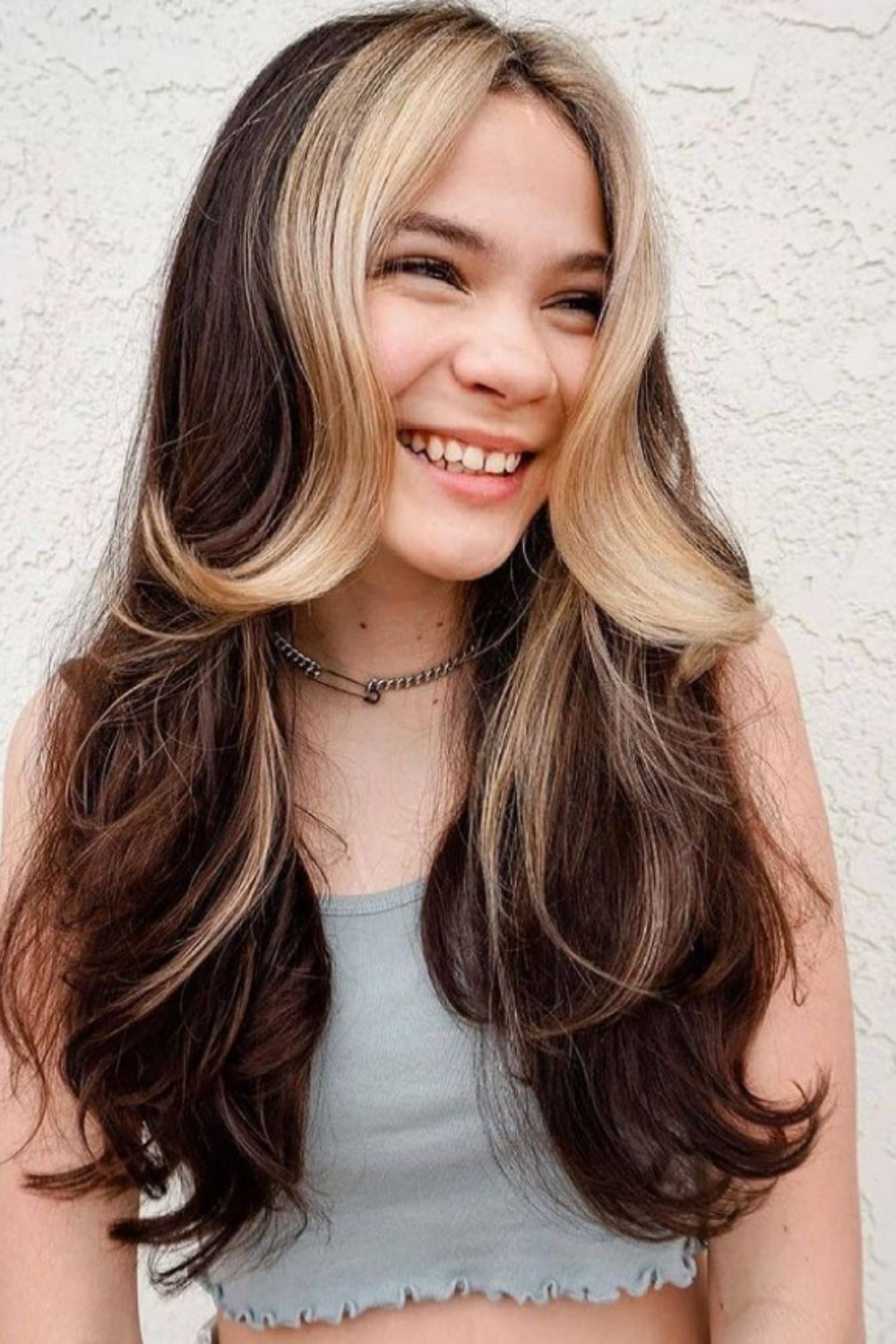  35+ The trends of soft curtain bangs long hair for summer hairstyles