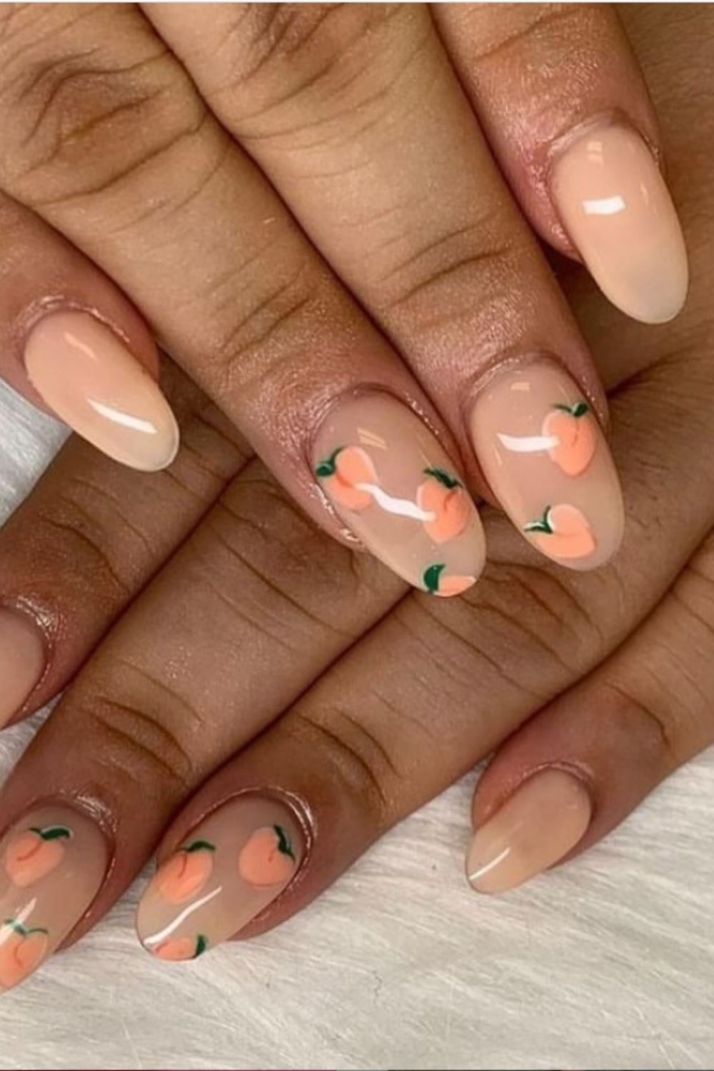 35+ Summer trend of nude almond nails for your new nails ideas 