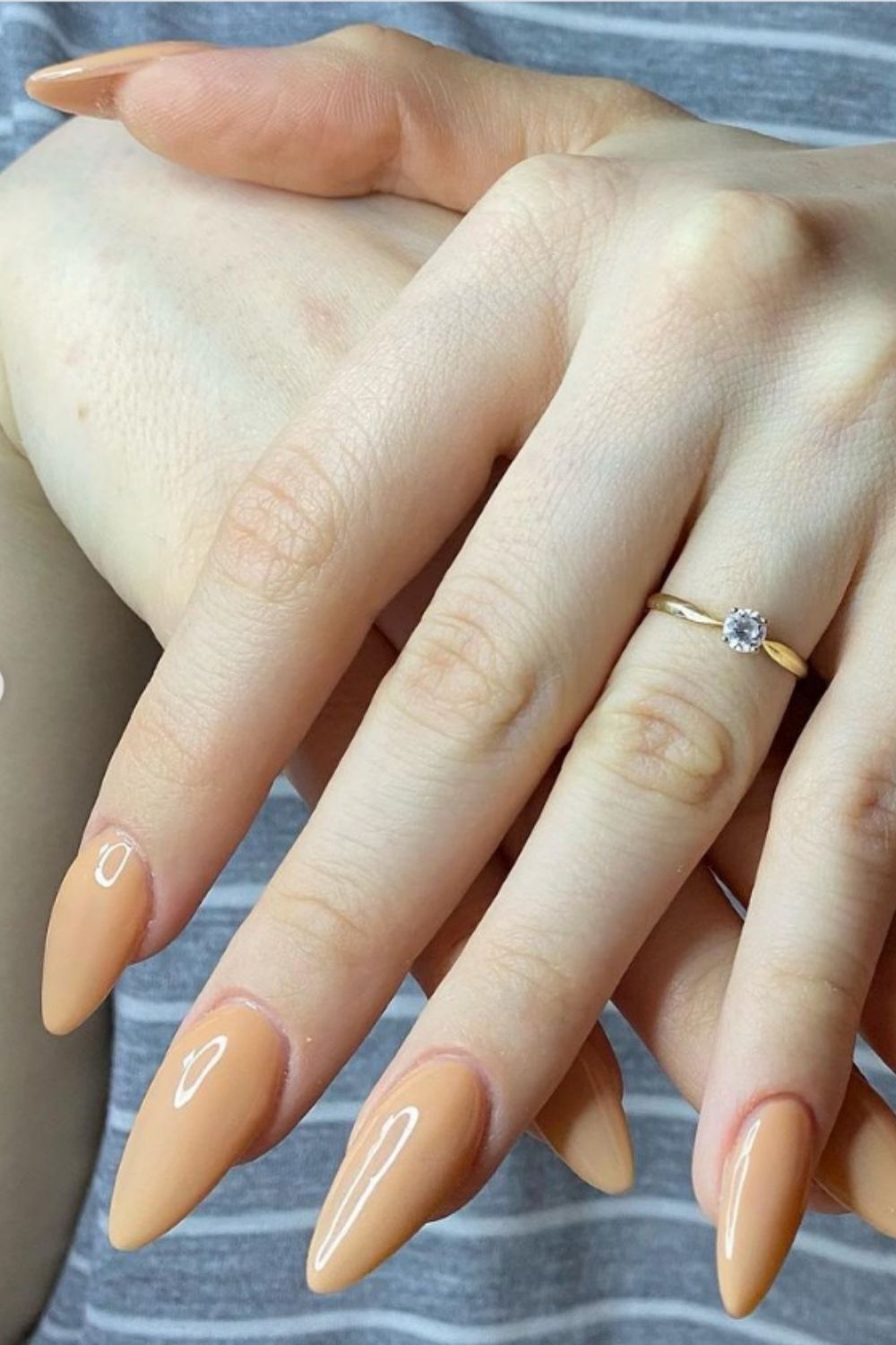 35+ Summer trend of nude almond nails for your new nails ideas 