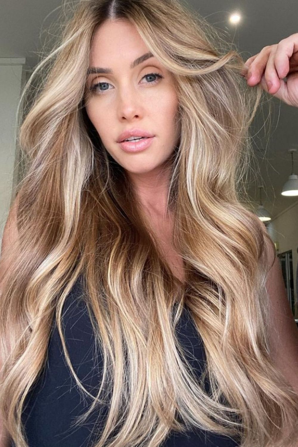  35+ The trends of soft curtain bangs long hair for summer hairstyles