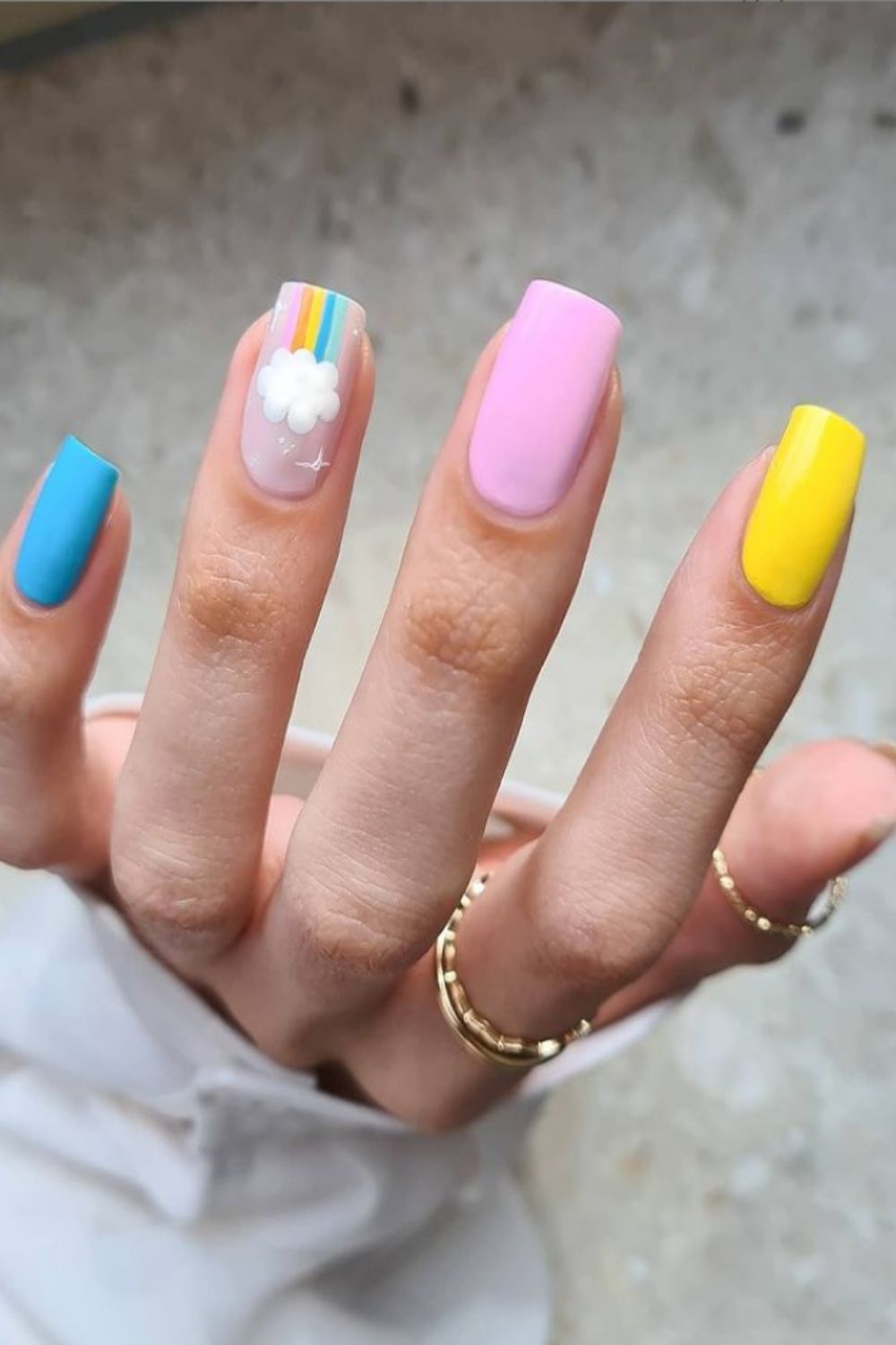  How To Get Cute Short Square Nails Step By Step!