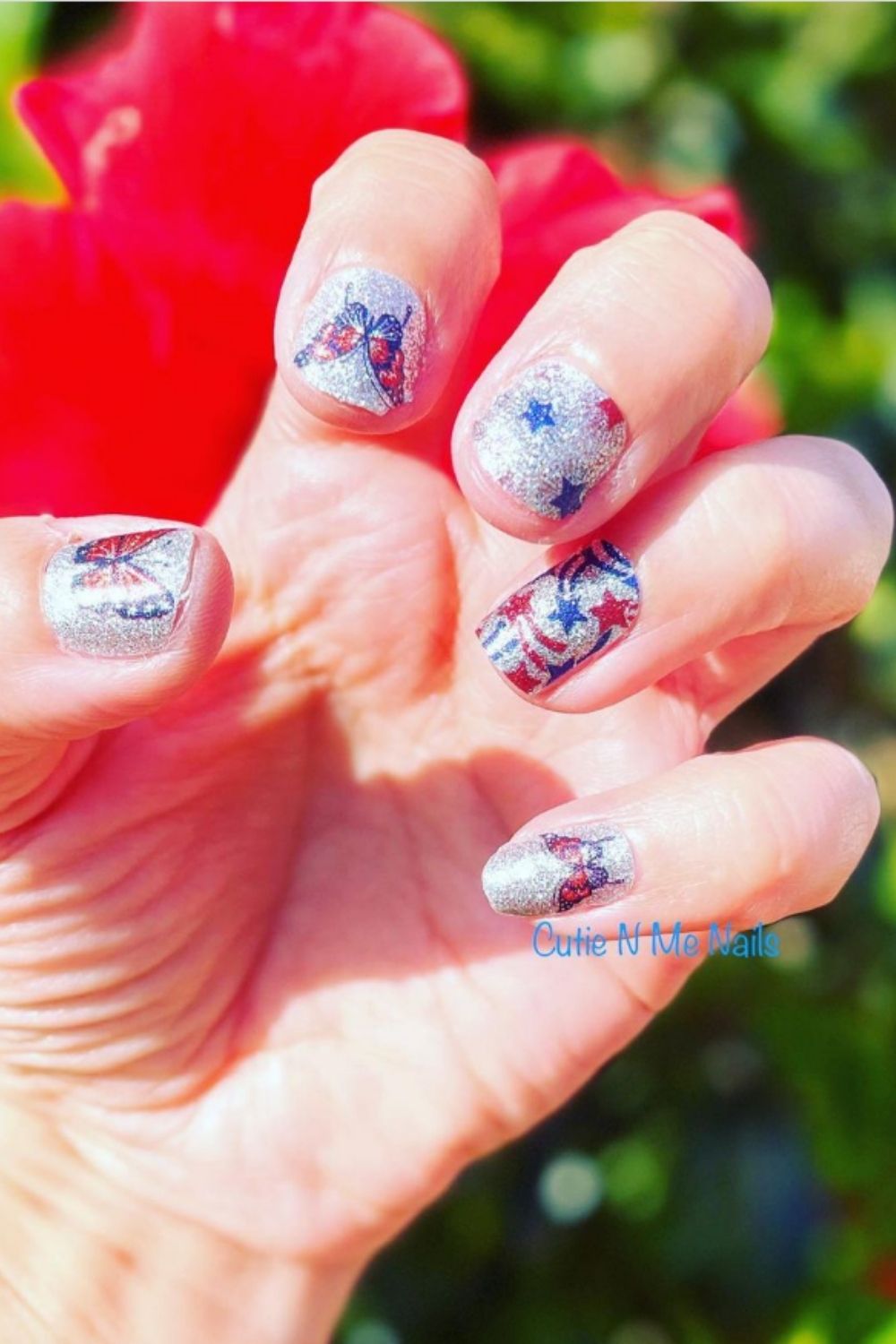 4th of July nails for the development day make your summer nails