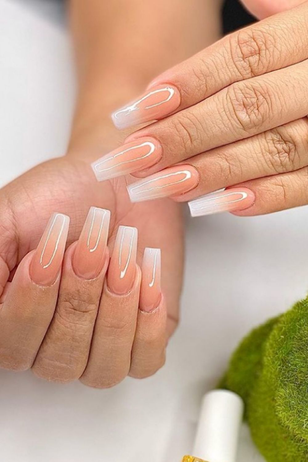 Classy Nude Ombre Nails For You To Love In Summer!