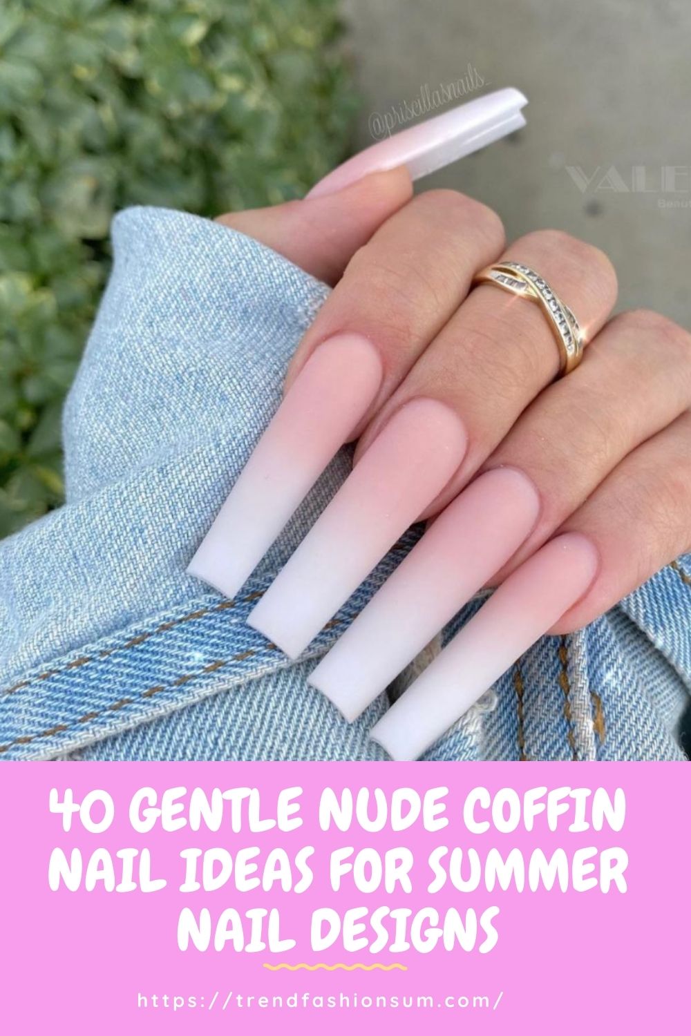 Classy Nude Ombre Nails For You To Love In Summer!