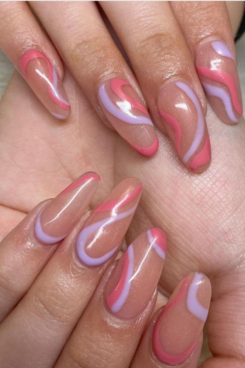 35+ Summer trend of nude almond nails for your new nails ideas 