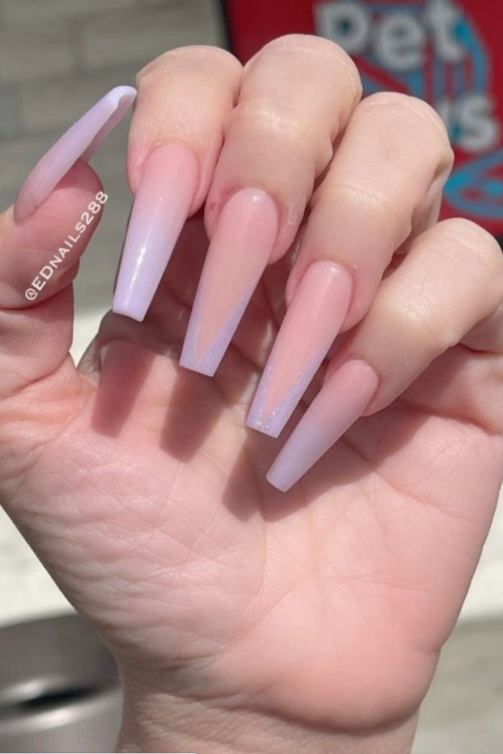 Gel coffin nail designs for summer