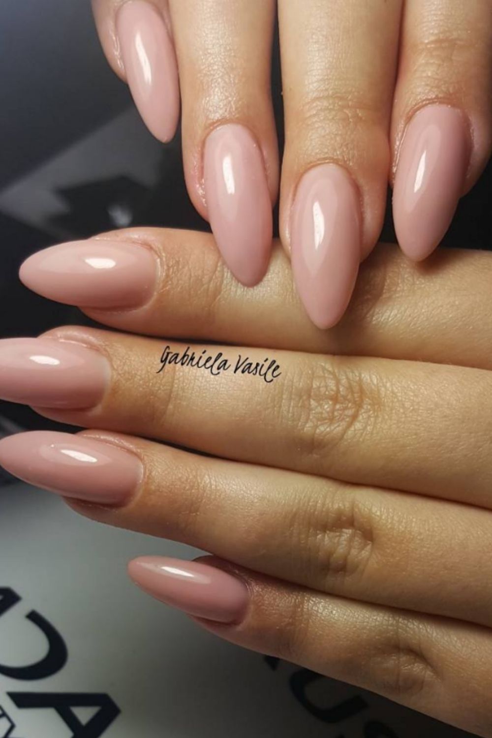 35+ Summer trend of nude almond nails for your new nails ideas 