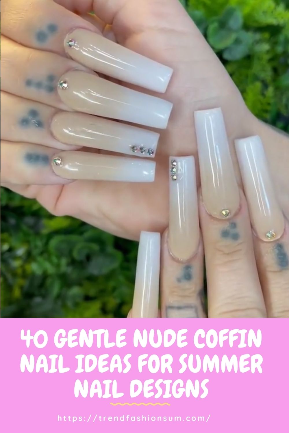 Classy Nude Ombre Nails For You To Love In Summer!