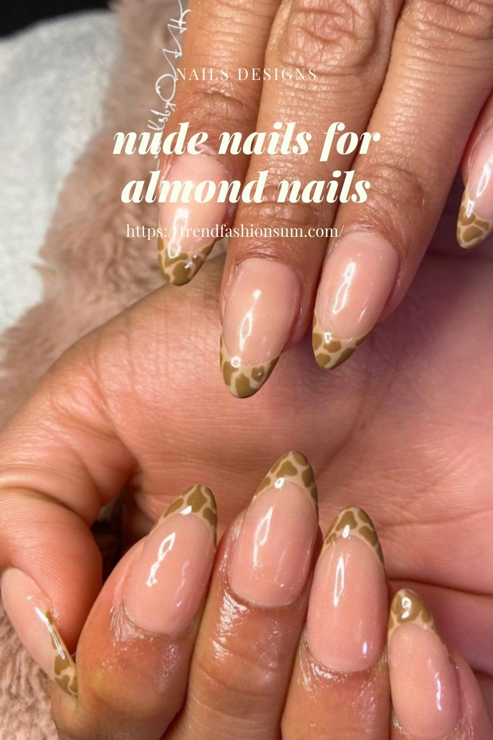 35+ Summer trend of nude almond nails for your new nails ideas 