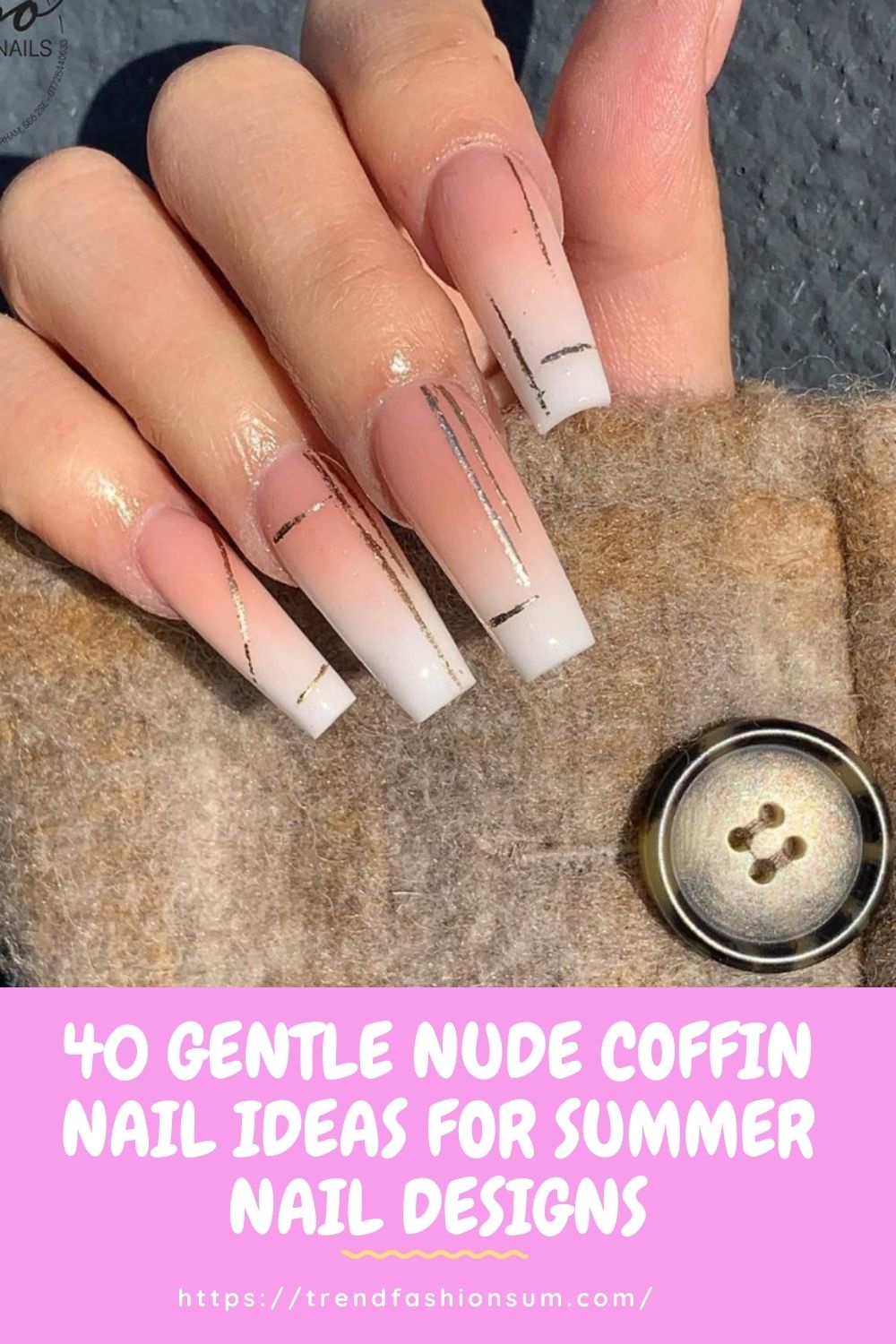 Classy Nude Ombre Nails For You To Love In Summer!