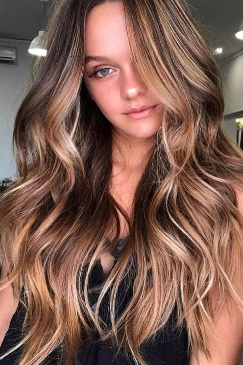  35+ The trends of soft curtain bangs long hair for summer hairstyles