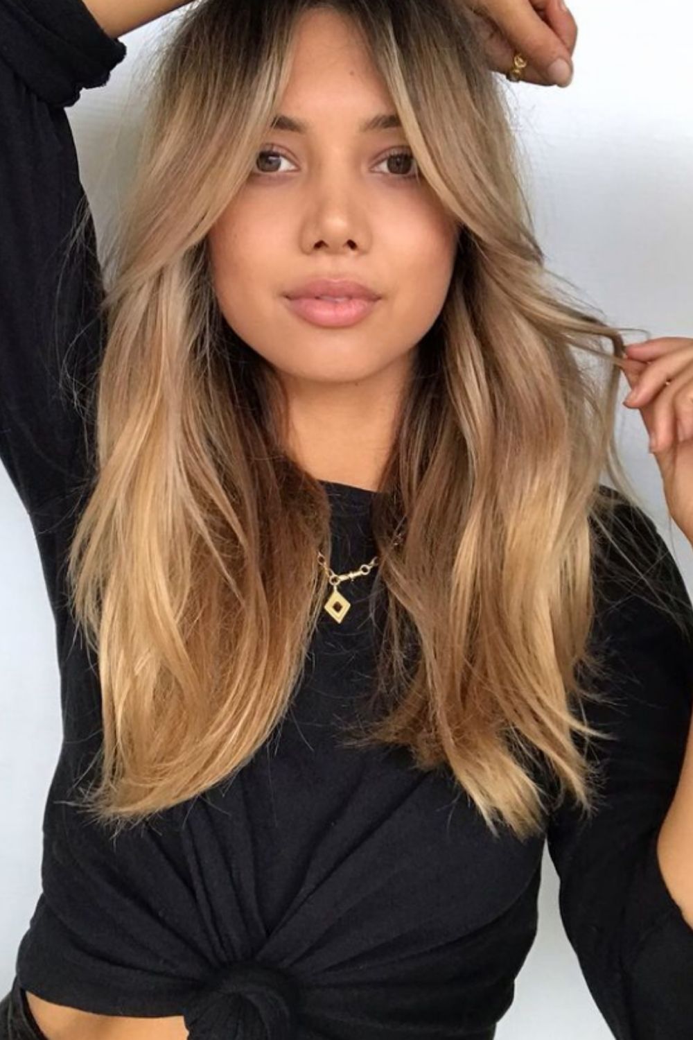  35+ The trends of soft curtain bangs long hair for summer hairstyles