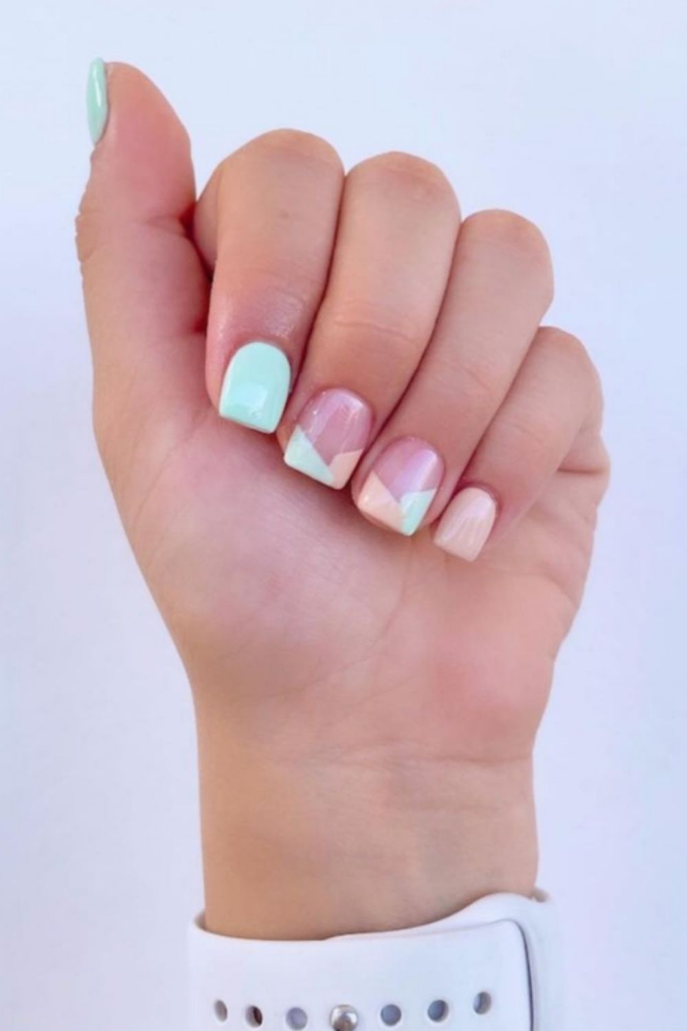 35+ best square nail shape for your summer nails designs