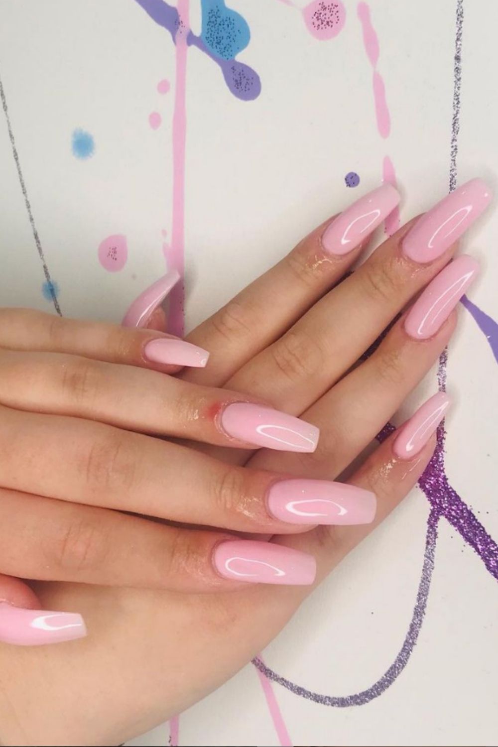  Best nude pink nails you will like as your summer nails.