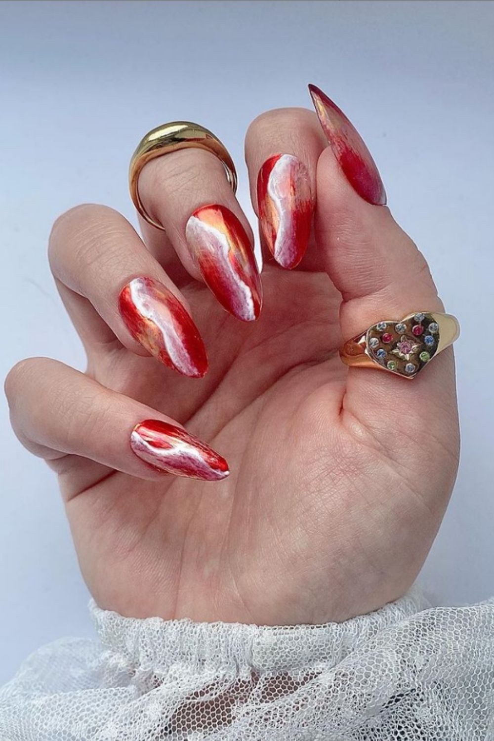 40 Best Almond Shaped Nails Designs To Try  2021 Summer!