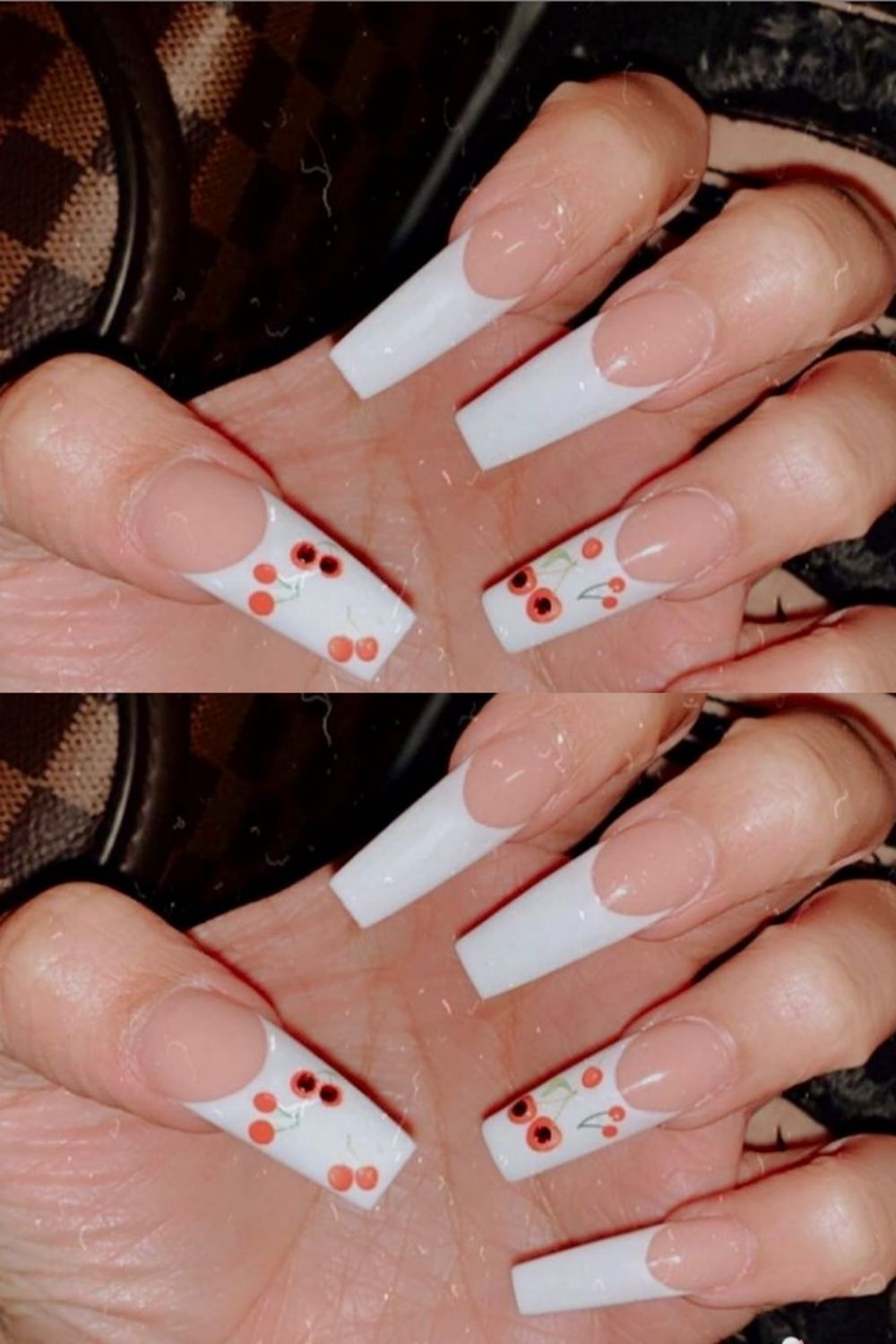 40 Acrylic White Coffin Nails For Prom Nail Design 2021!