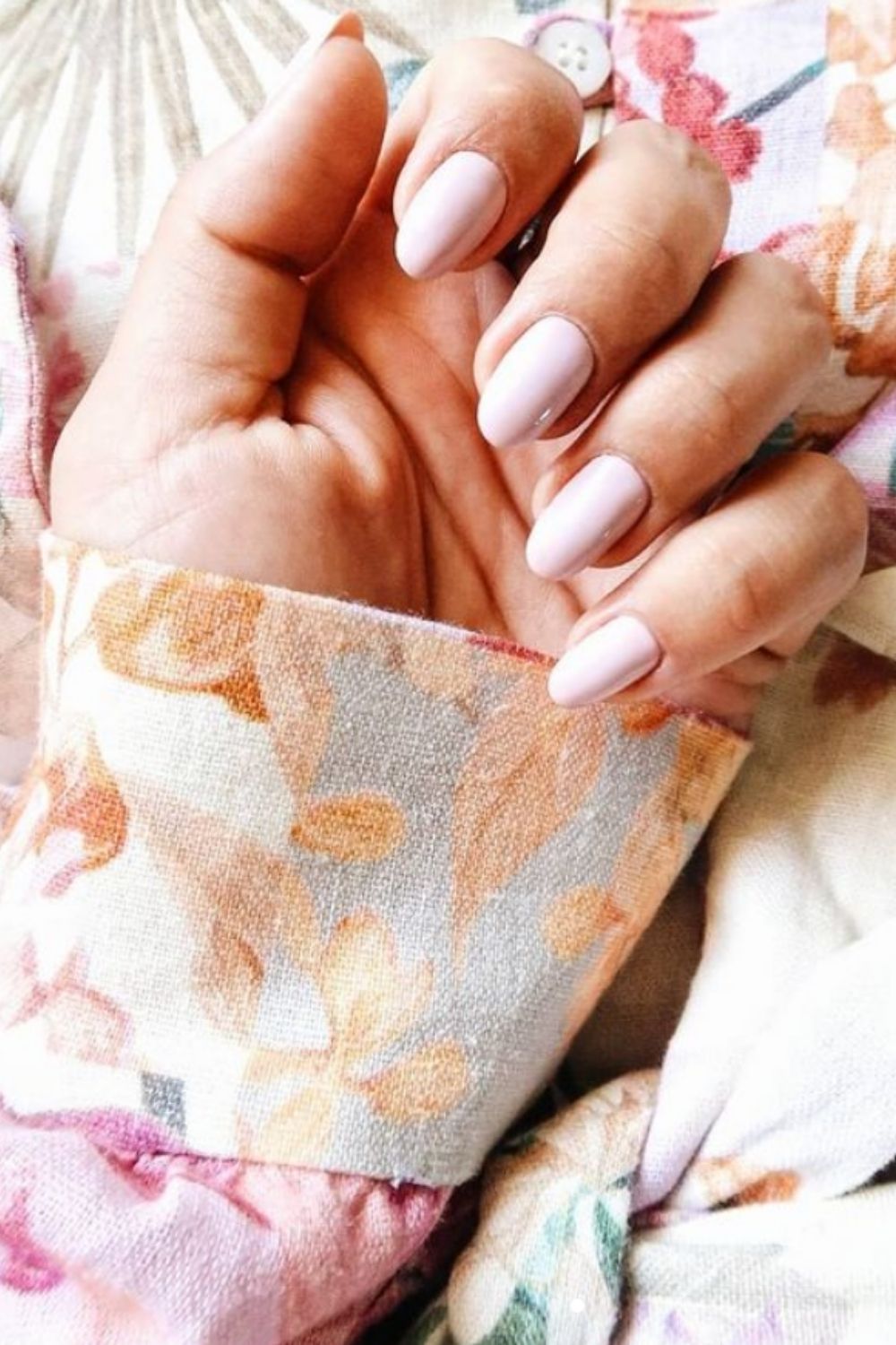  Best nude pink nails you will like as your summer nails.