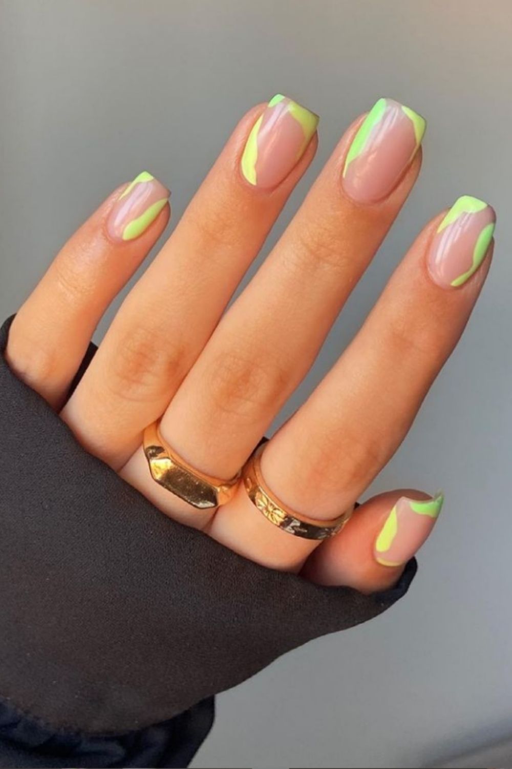 35+ best square nail shape for your summer nails designs