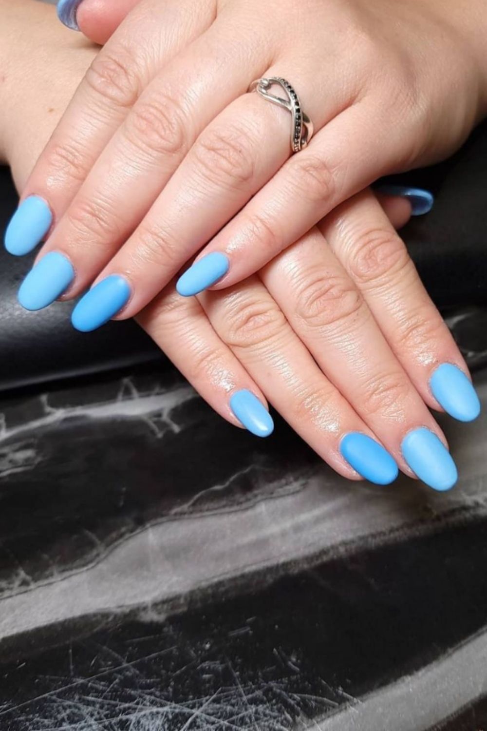 Pretty blue sky nails designs and ideas for your summer nails 2021 