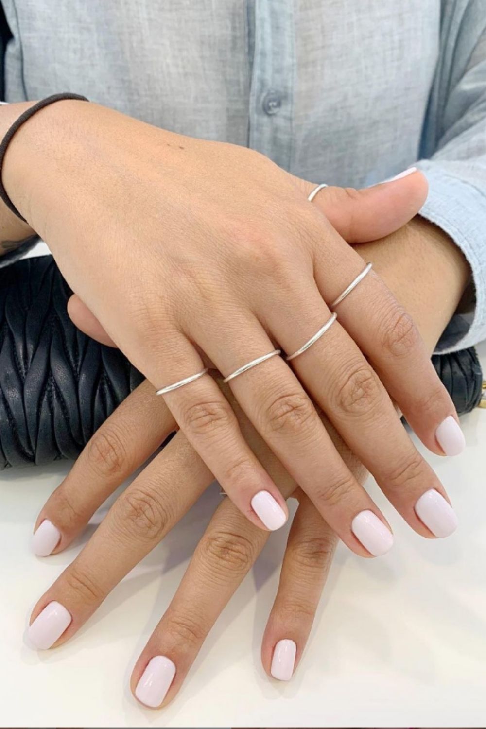  Best nude pink nails you will like as your summer nails.