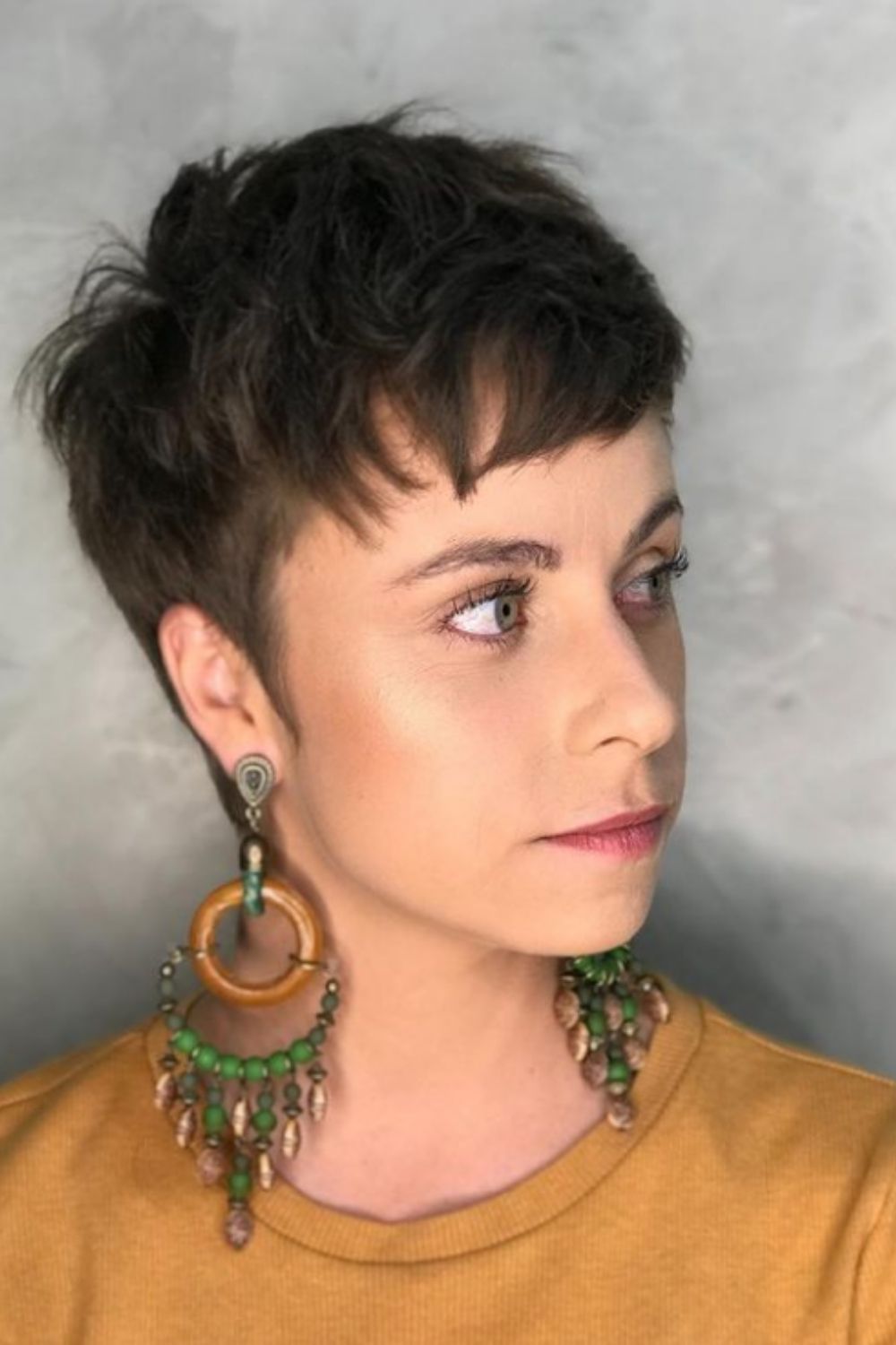 How to style very short pixie haircut for Cool girls 2021？