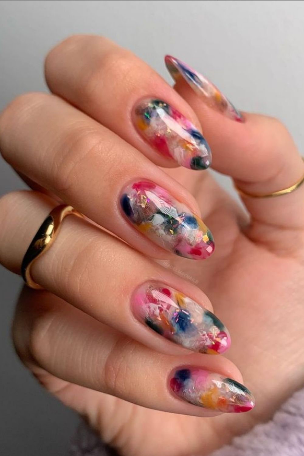 40 Best Almond Shaped Nails Designs To Try  2021 Summer!