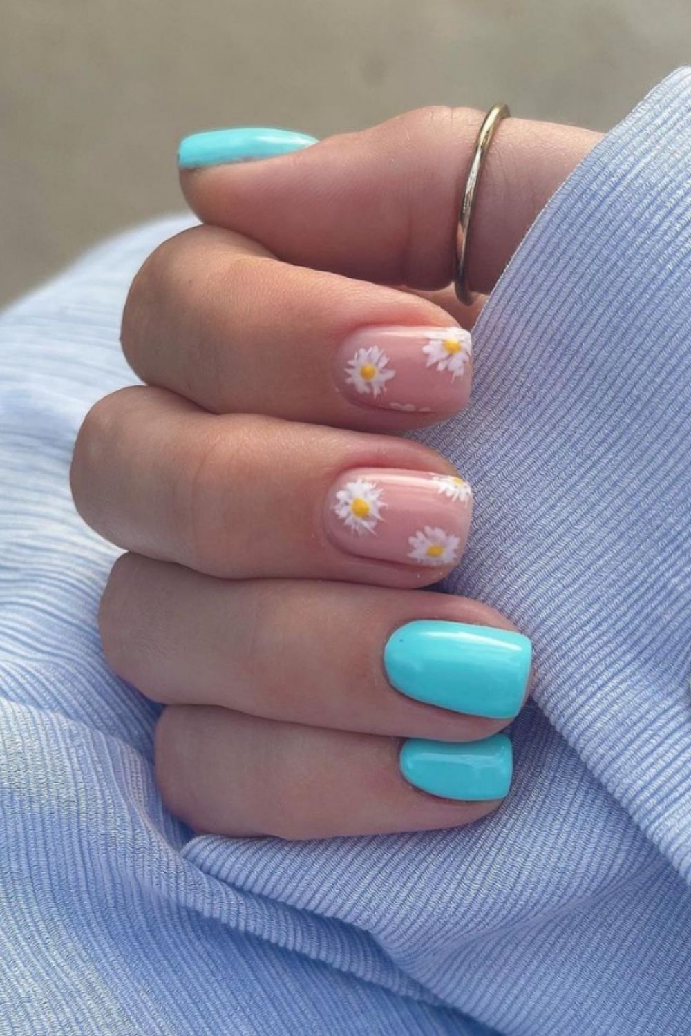 35+ best square nail shape for your summer nails designs