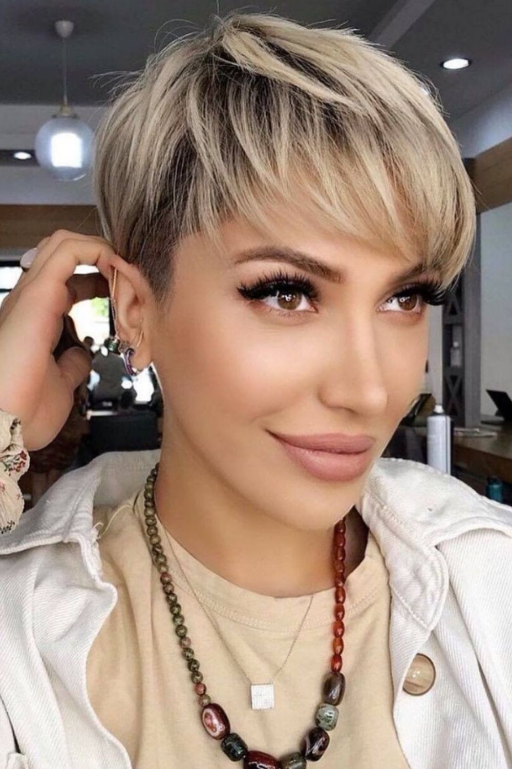 How to style very short pixie haircut for Cool girls 2021？