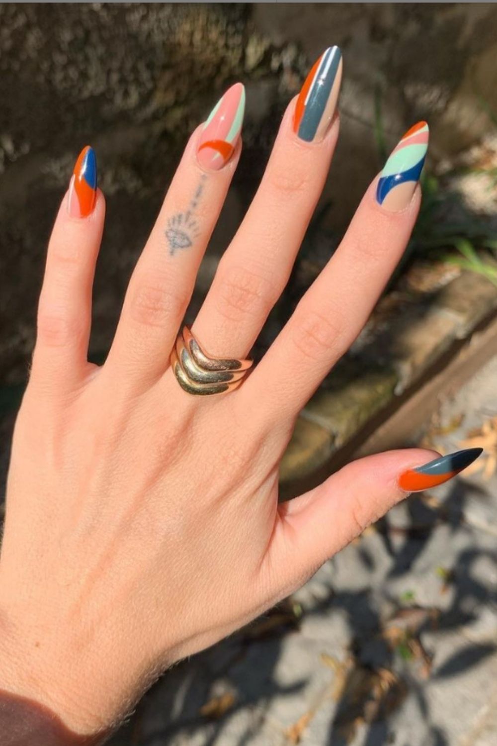 40 Best Almond Shaped Nails Designs To Try  2021 Summer!