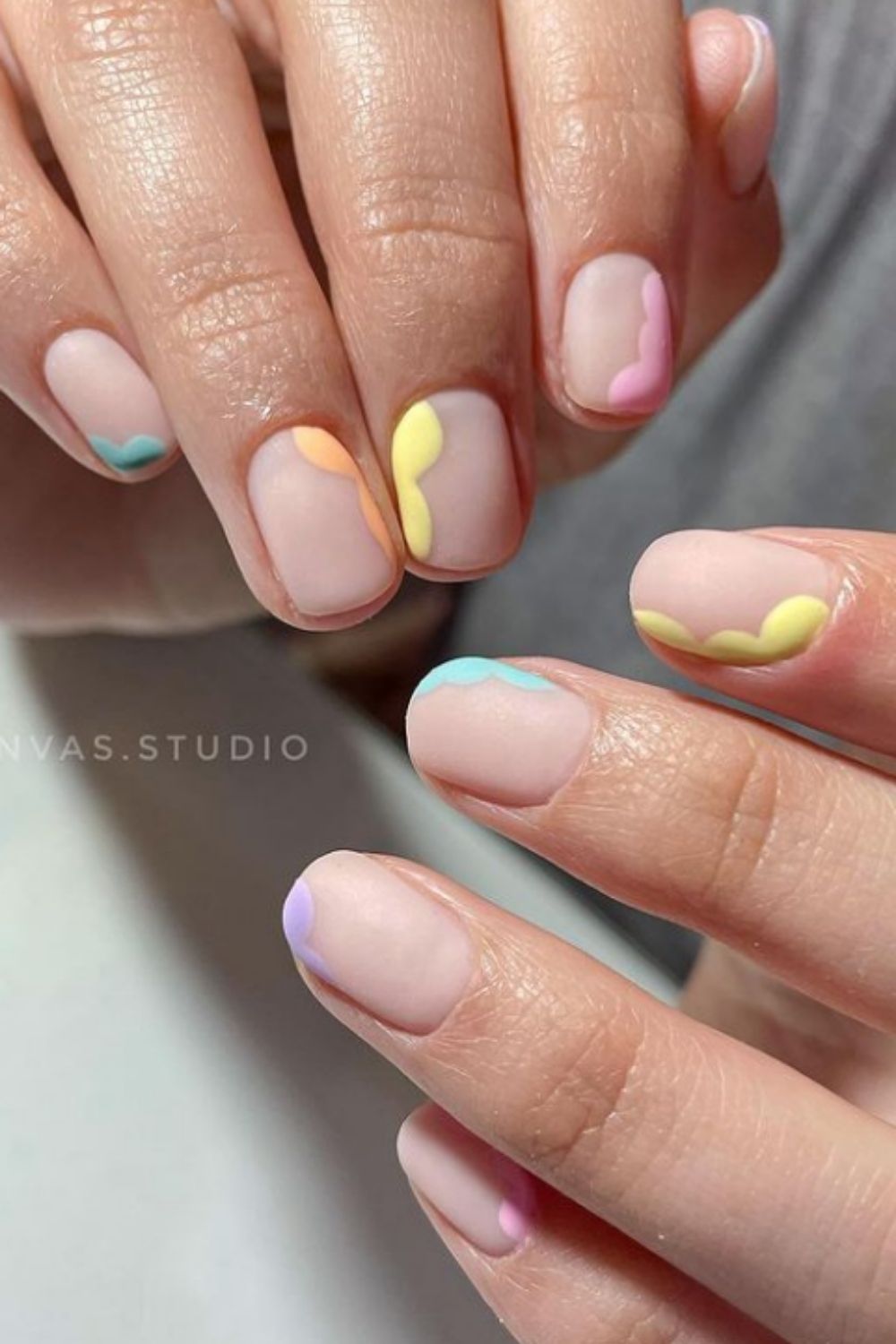 35+ Cute summer nail designs with short almond nails and square nails