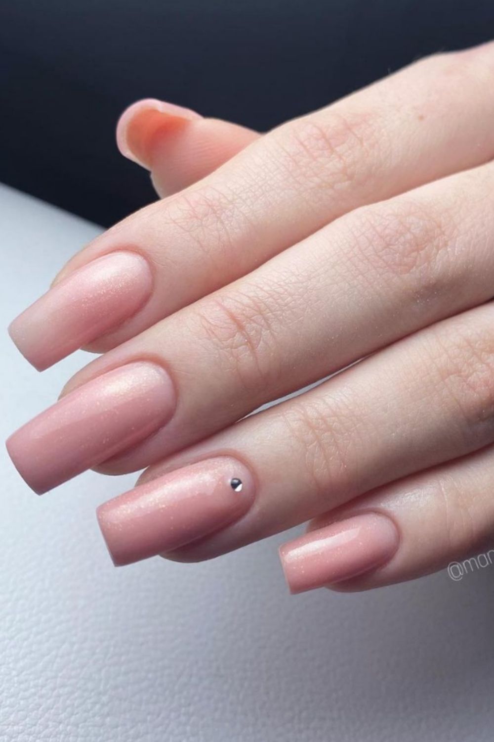  Best nude pink nails you will like as your summer nails.