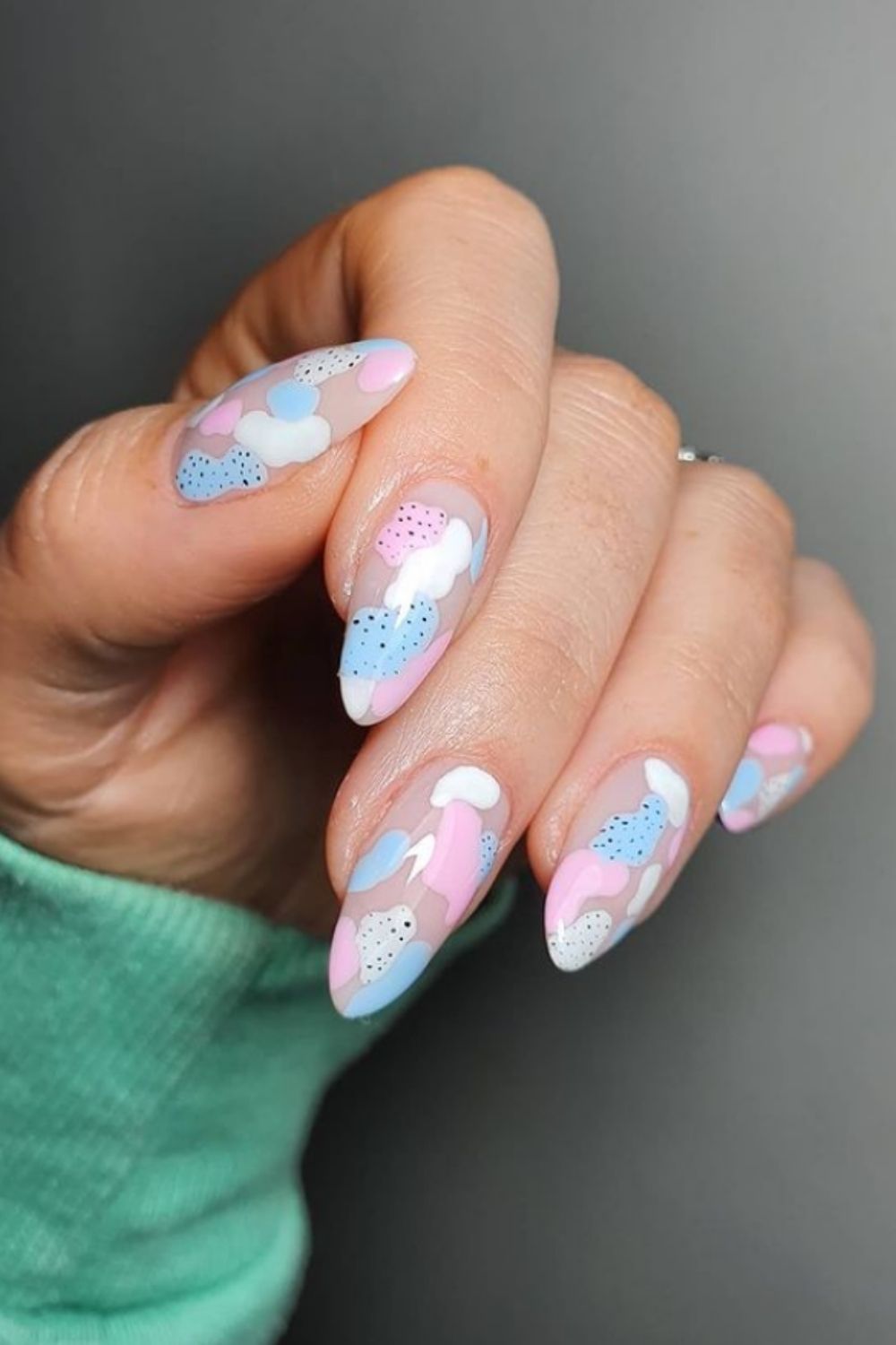 40 Best Almond Shaped Nails Designs To Try  2021 Summer!