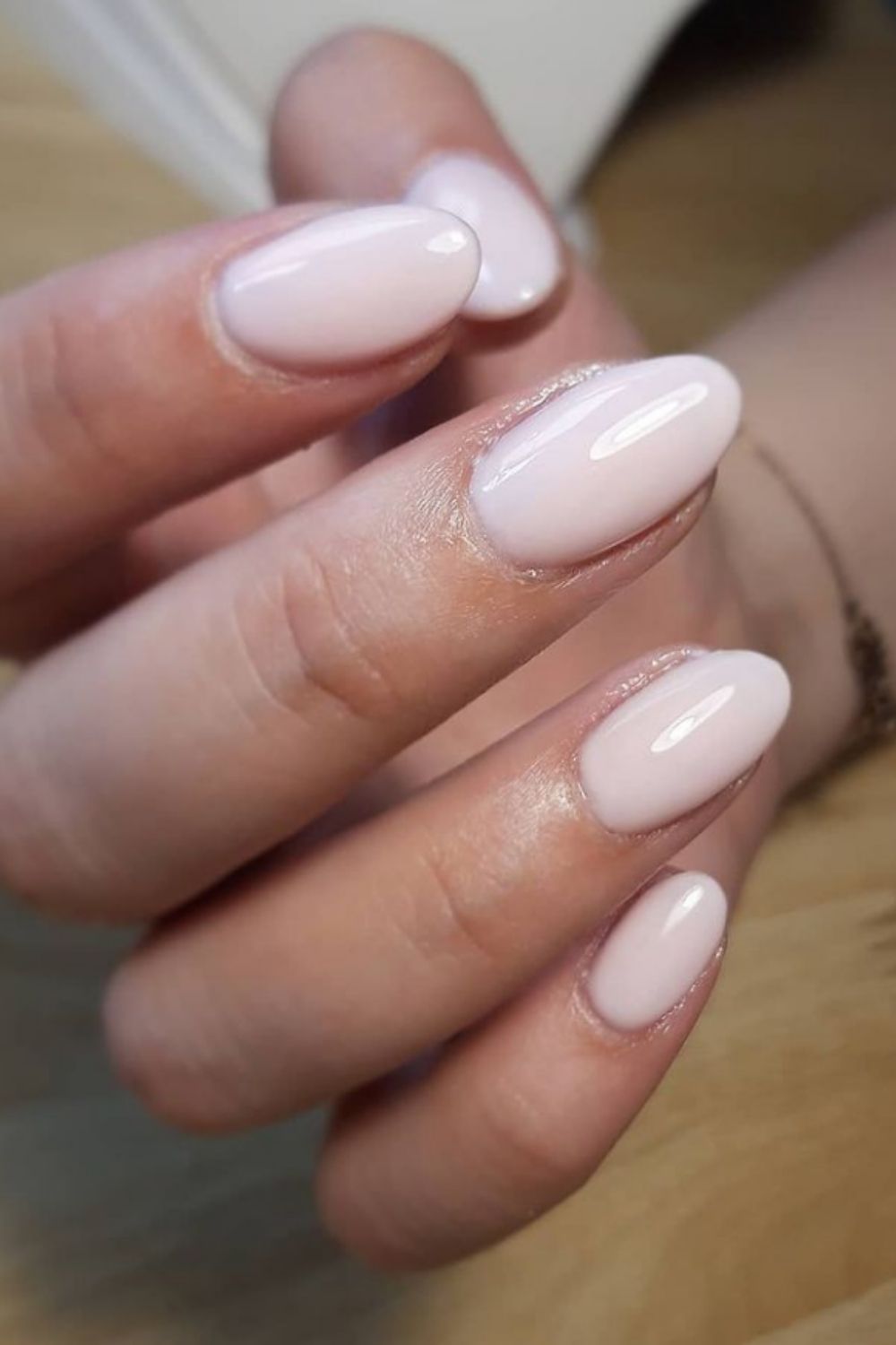  Best nude pink nails you will like as your summer nails.