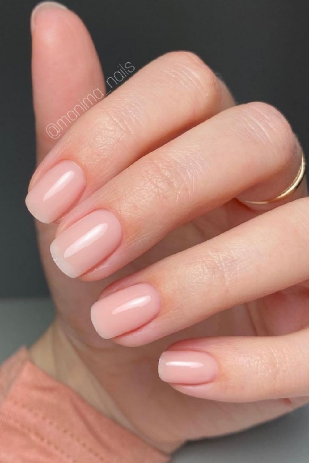  Best nude pink nails you will like as your summer nails.