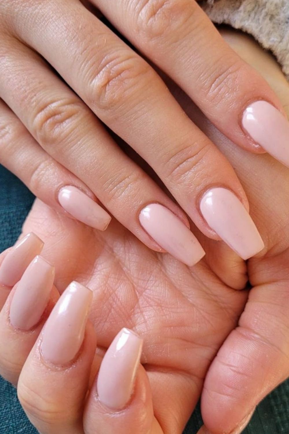  Best nude pink nails you will like as your summer nails.