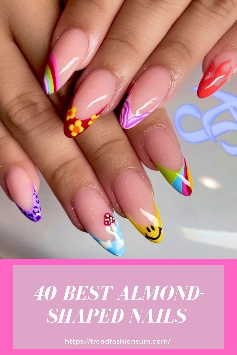 40 Best Almond Shaped Nails Designs To Try 2021 Summer!