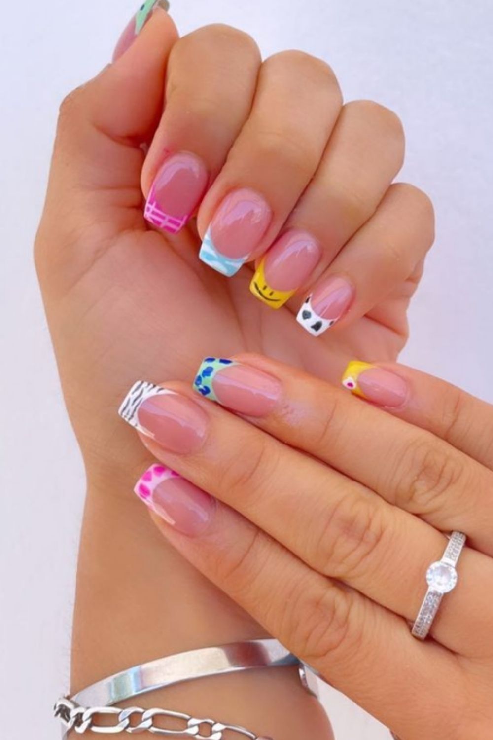 35+ best square nail shape for your summer nails designs