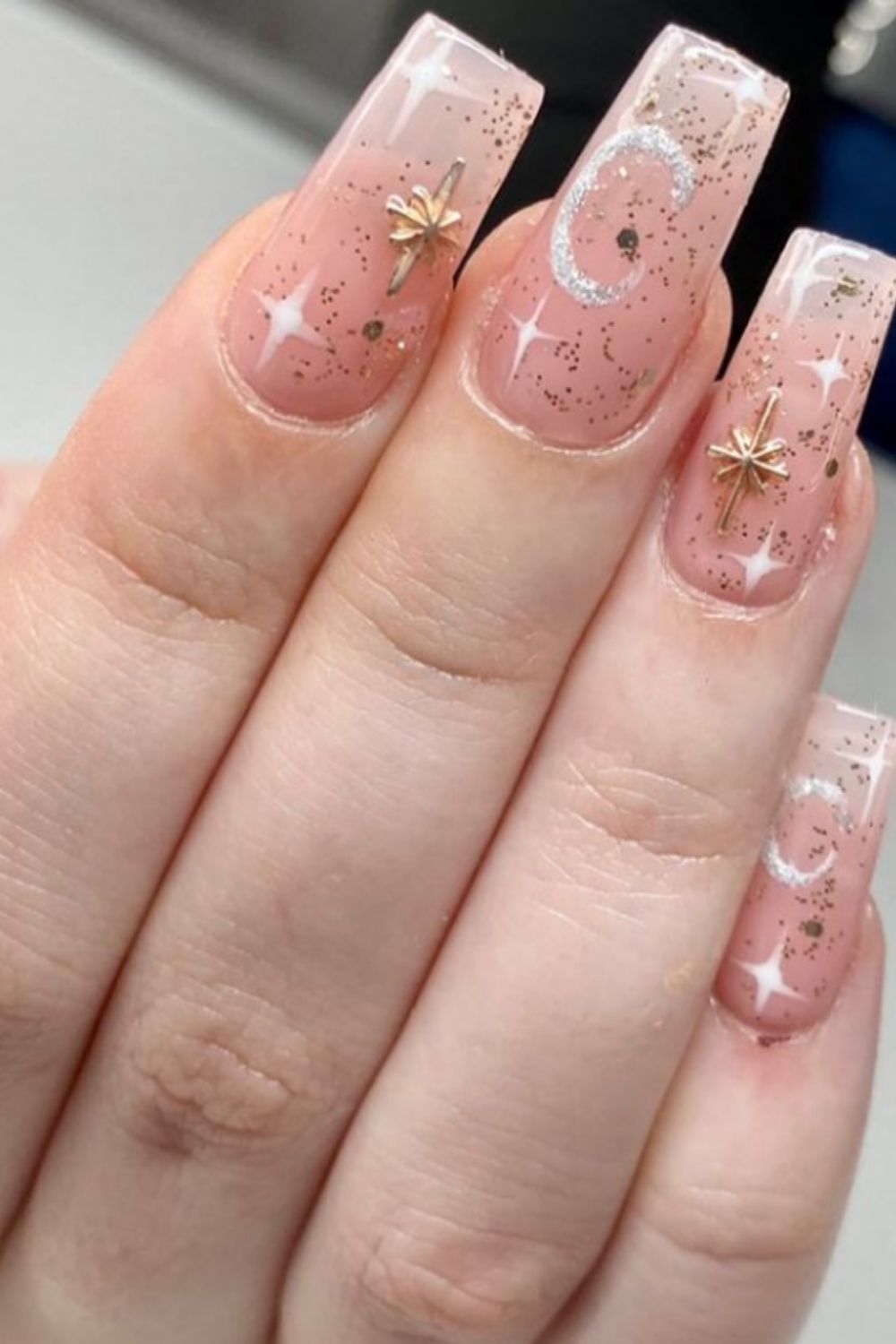  Best nude pink nails you will like as your summer nails.